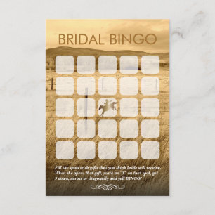 Rustige Vrijgezellenfeest Bingo-kaarten Kaart