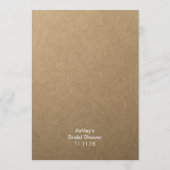 Rustige Vrijgezellenfeest game- Date Night Ideeën Advieskaart (Achterkant)