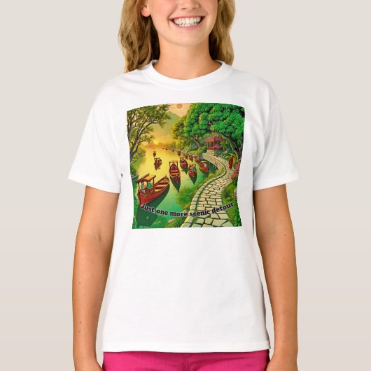 Rustige Wateren T-shirt (Voorkant)