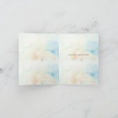 Rustige Waterverf bergen Lake Hartelijk dank (Binnen)