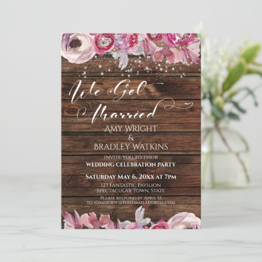 Rustige Waterverf bloemen & lichten we zijn getrou Kaart