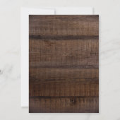 Rustige Waterverf Boho Floral Wedding Uitnodiging (Achterkant)