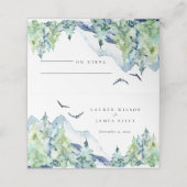 Rustige Waterverf Buurdenweddenschap (Buitenkant ongevouwen)