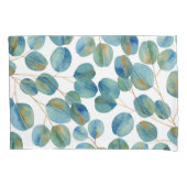 Rustige Waterverf Eucalyptus Leaves Pattern  Kussensloop (Voorkant)