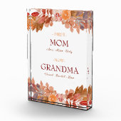 Rustige Waterverf Floral Custom Grandma Fotoblokken (Rechts)