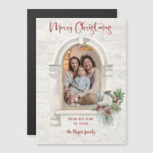 Rustige Waterverf met kerstfoto (Voorkant / Achterkant)