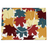 Rustige Waterverf najaar Herfst Leaves Groot Cadeauzakje (Voorkant)