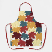 Rustige Waterverf najaar Herfst Leaves Schort (Voorkant)