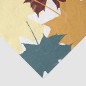 Rustige Waterverf najaar Herfst Leaves Tissuepapier (Detail)