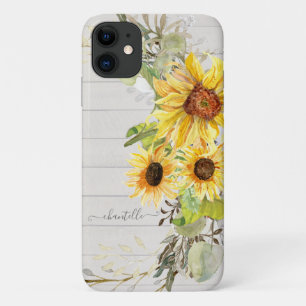 Rustige Waterverf van soonbloem iPhone 11 Hoesje