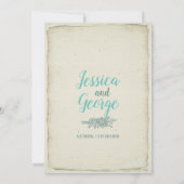 rustige weddenschap Sparen de datum Save The Date (Achterkant)