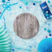 Rustige Wederooghout Papieren Bordje (Feest)