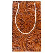 Rustige westerne landcowboybruiloft klein cadeauzakje (Voorkant)