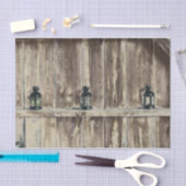 Rustige Westerne landschoorstenen Tissuepapier (Craft)