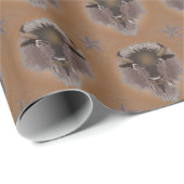 Rustige Westerne vlakten Bison Cadeaupapier (Rol Hoek)