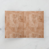 Rustige Westerse Bruine Paard Kaart (Binnen)