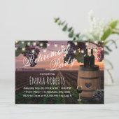 Rustige wijnstok in het land kaart (Staand voorkant)