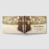 Rustige winterkerstfeest bruiloft gastenboek (Volledig)