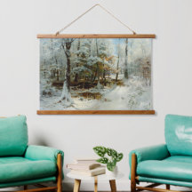 Rustige wintermiddag door William Bliss Baker