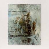 Rustige wintermiddag door William Bliss Baker Legpuzzel (Verticaal)