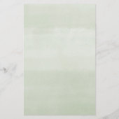 Rustige wintervoorspellingskaart voor Baby (Achterkant)