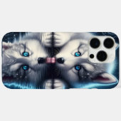 Rustige Wolf Natuur Scene Case-Mate iPhone Case (Achterkant (horizontaal))
