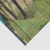 Rustige Woman Green Texture Decoupage Tissuepapier (Detail)