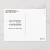 Rustige Wood Christelijk Afstuderen Bijbelversie Briefkaart (Achterkant)