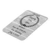 Rustige Wood Coupé sparen de Datum Magneet (Linkerzijde)