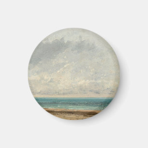 Rustige zee – Gustave Courbet Magneet
