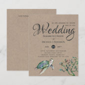 Rustige Zee voor de schildpad vraagt budget (Voorkant / Achterkant)