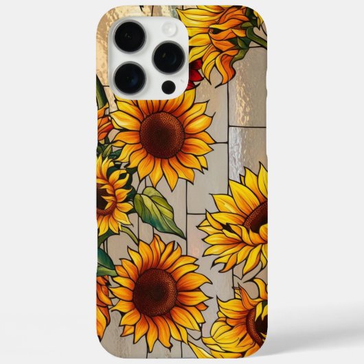 Rustige zonnebloem Case-Mate iPhone case (Achterkant)