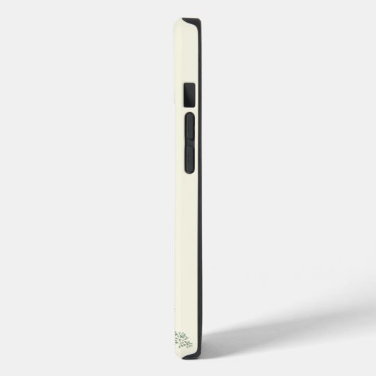Rustige zonnebloem Eucalyptus Greenery, gepersonal Case-Mate iPhone Case (Achterkant / Links)