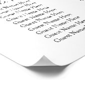 Rustige zonnebloem Eucalyptus Weddenschap Poster (Hoek)