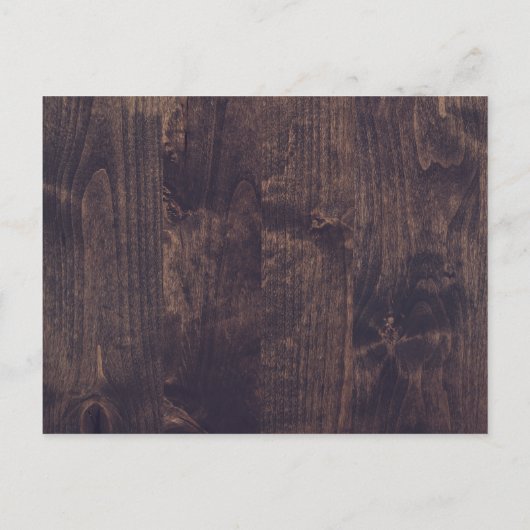 Rustige zonnebloem | Hout Dank u Kaart voor ontvan (Achterkant)