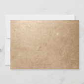 Rustige zonnebloem in het Vrijgezellenfeest van Ma Kaart (Achterkant)