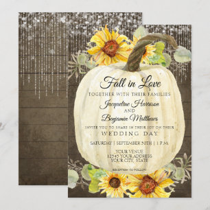 Rustige zonnebloem Vluchtlicht Pumpkin Hood Kaart