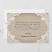 Rustige  Zonnebloem Weddenschap Hartelijk dank Bedankkaart (Achterkant)