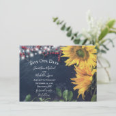 Rustige zonnebloemen, laat, licht sparen onze datu kaart (Staand voorkant)