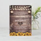 Rustige zonnebloemen Lantaarntrek Kaart (Staand voorkant)