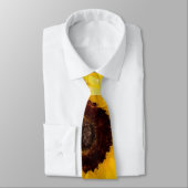 Rustige zonnebloemen Sage Wood Lights Weddenschap Stropdas (Gebonden)