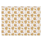 Rustige zonnebloemen tafelkleed (Voorkant (Horizontaal))