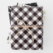 Rustige zwarte en goudkerstrenkreeft Evergreens Inpakpapier Vel (In situ)