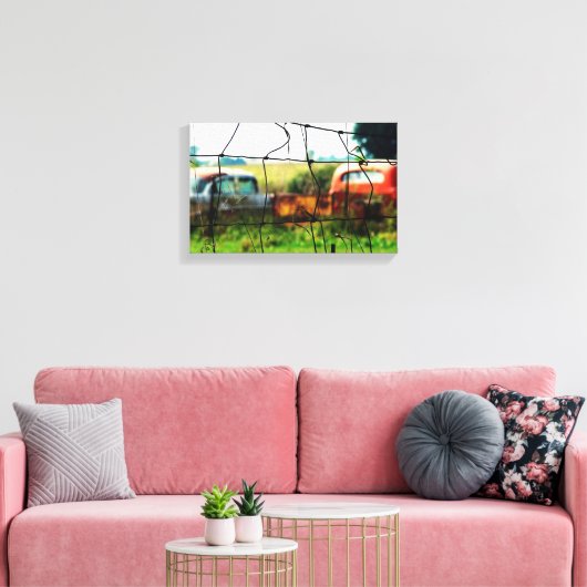 Rusting Away Canvas Afdruk (Insitu (Woonkamer))