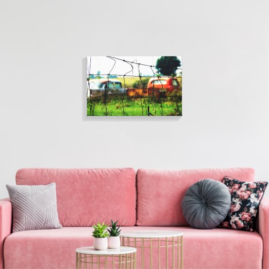 Rusting Away Canvas Afdruk (Insitu (Woonkamer))