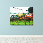 Rusting Away Canvas Afdruk (Insitu (Houten vloer))
