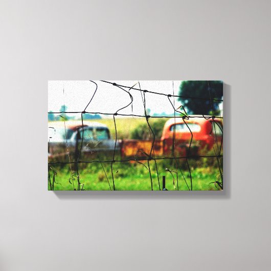 Rusting Away Canvas Afdruk (Voorkant)