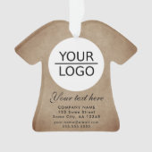 Rustique Ajoutez votre logo avec une promotion de (devant)