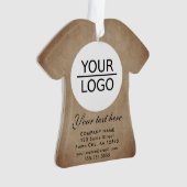 Rustique Ajoutez votre logo avec une promotion de (devant)
