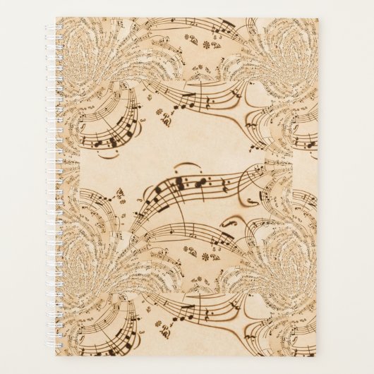 Rustique Antique Musical Notes (Devant)